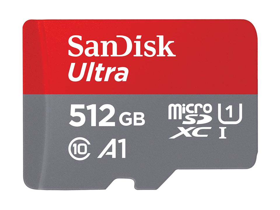 SanDisk Ultra - Flash-Speicherkarte (microSDXC-an-SD-Adapter