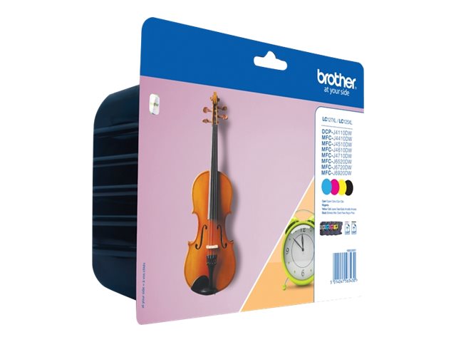 Brother LC127XL Value Pack - 4er-Pack - mit hoher