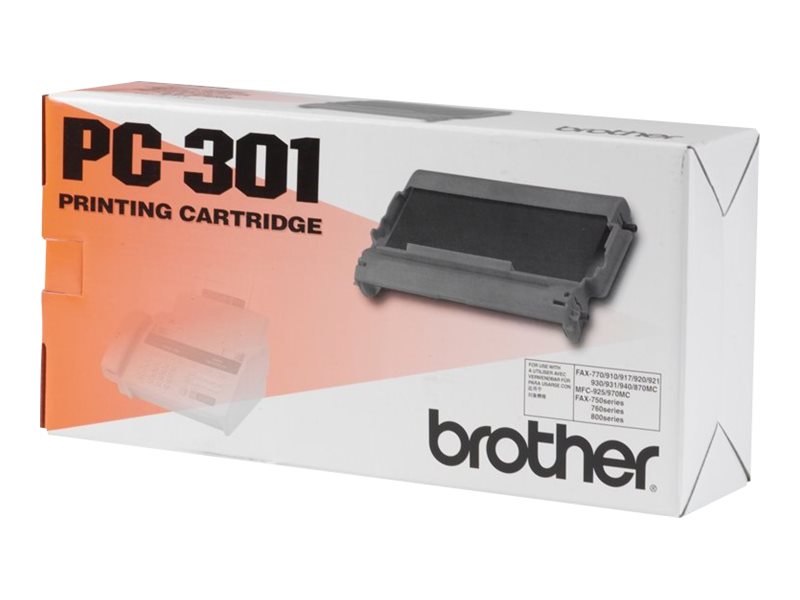 Brother PC301 - Schwarz - Farbband - für Brother