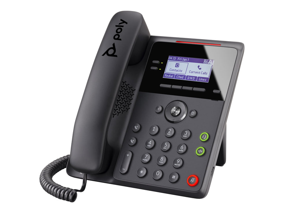 Poly HP Poly Edge B10 - VoIP-Telefon mit Rufnummernanzeige/Anklopffunktion