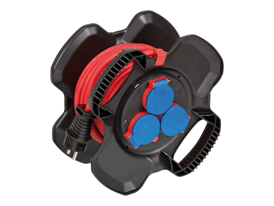 Brennenstuhl X-Gum Rubber Cable Reel IP44 10m