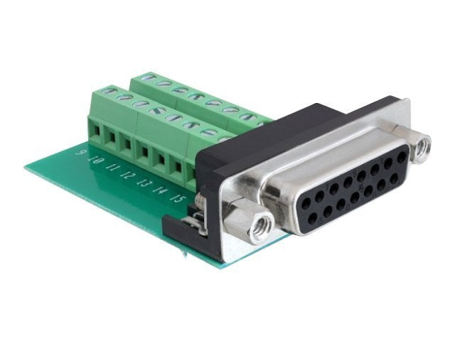 Delock Serieller Adapter - 15 pin D-Sub (DB-15)