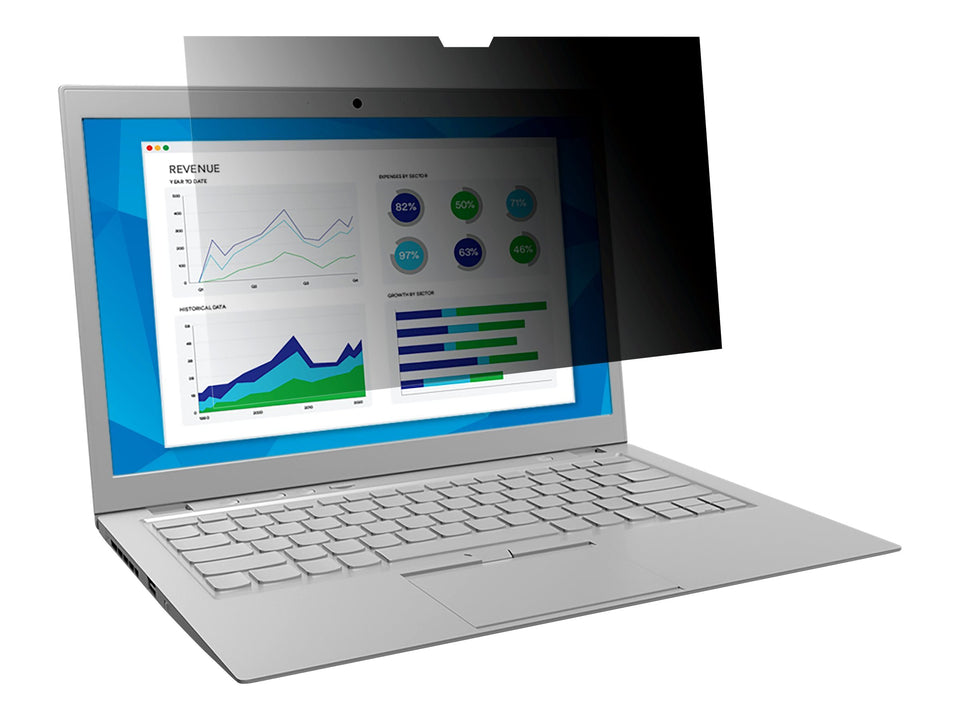 3M Blickschutzfilter für Notebook - 16:9 - abnehmbar - Flip - 35.5 cm (14")