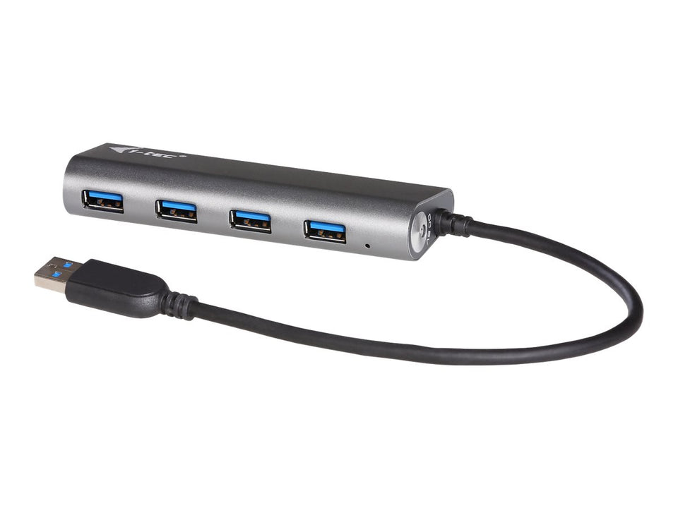 i-tec USB 3.0 Metal Charging HUB - Hub - 4 x
