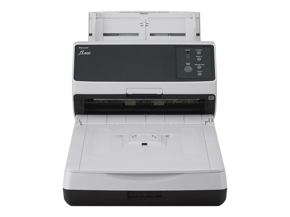 Ricoh fi-8250 - Dokumentenscanner - Flachbett: CCD / ADF: dual CIS - Duplex - 216 x 355.6 mm - 600 dpi x 600 dpi - bis zu 50 Seiten/Min. (einfarbig)