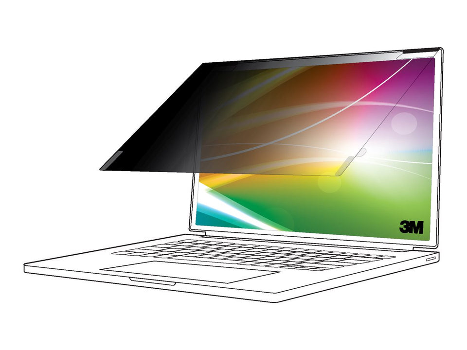 3M Blickschutzfilter für Notebook - heller Bildschirm, 16:10 - klebend - 36 cm (14.2")