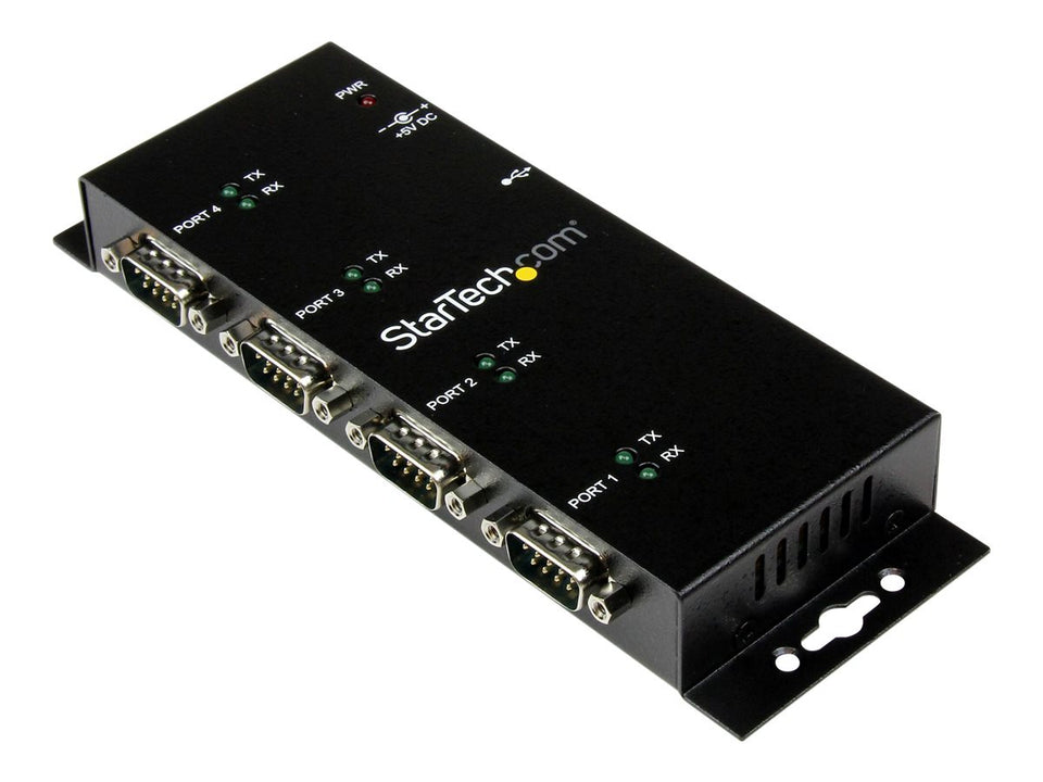 StarTech.com 4 Port USB auf Seriell RS232 Adapter