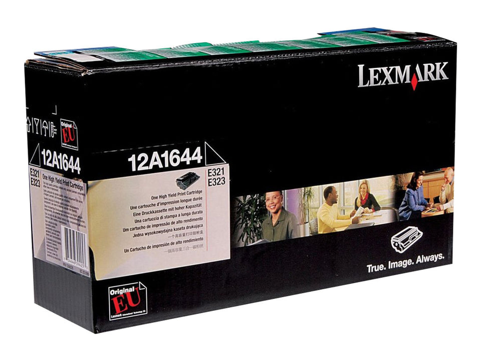 Lexmark Hohe Ergiebigkeit - Schwarz - original