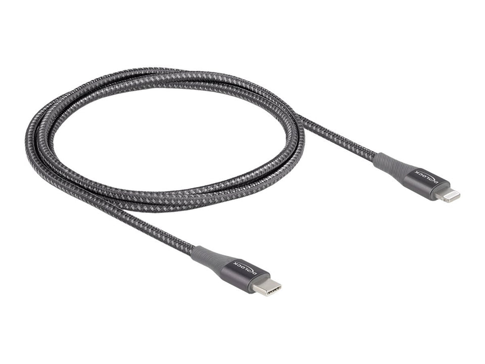 Delock Lightning-Kabel - 24 pin USB-C männlich zu Lightning männlich