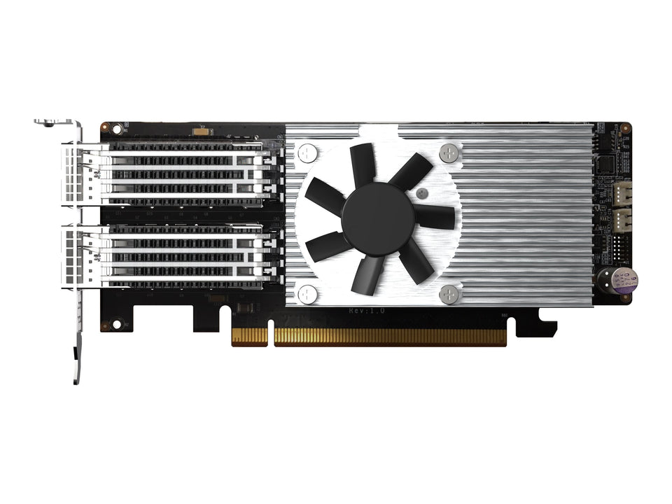 QNAP QXG-100G2SF-E810 - Netzwerkadapter - PCIe