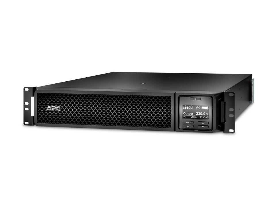 APC Smart-UPS SRT 3000VA RM - USV (Rack - einbaufähig) - Wechselstrom 208/240 V - 2700 watt - 3000 VA - 1-phasig - USB - Ausgangsanschlüsse: 10 - 2U - 48.3 cm (19")
