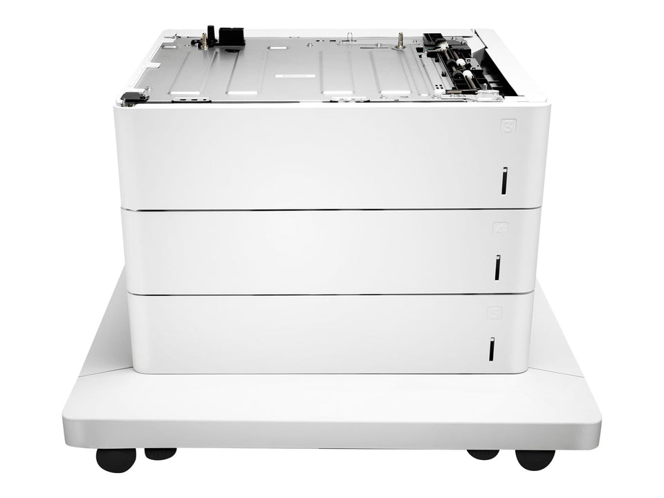 HP Papiereinzug und Ständer - Medienfach / Zuführung - 1650 Blätter in 3 Schubladen (Trays)