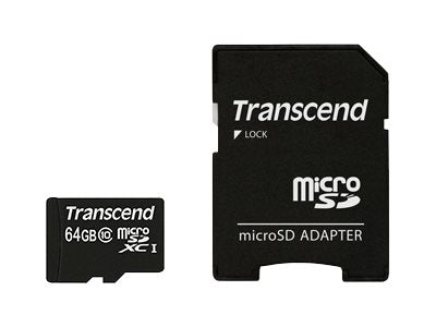 Transcend Premium - Flash-Speicherkarte (microSDHC/SD-Adapter inbegriffen)