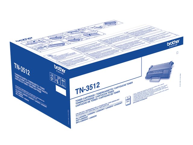 Brother TN3512 - Schwarz - original - Tonerpatrone
