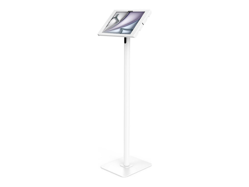 Compulocks Gehäuse - für Tablett - verriegelbar - Aluminiumgehäuse, Metallrahmen - weiß - Bildschirmgröße: 33 cm (13")