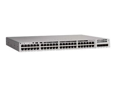 Cisco Catalyst 9200L - Network Advantage - Switch - L3 - 48 x 10/100/1000 + 4 x 10 Gigabit SFP+ (Uplink)