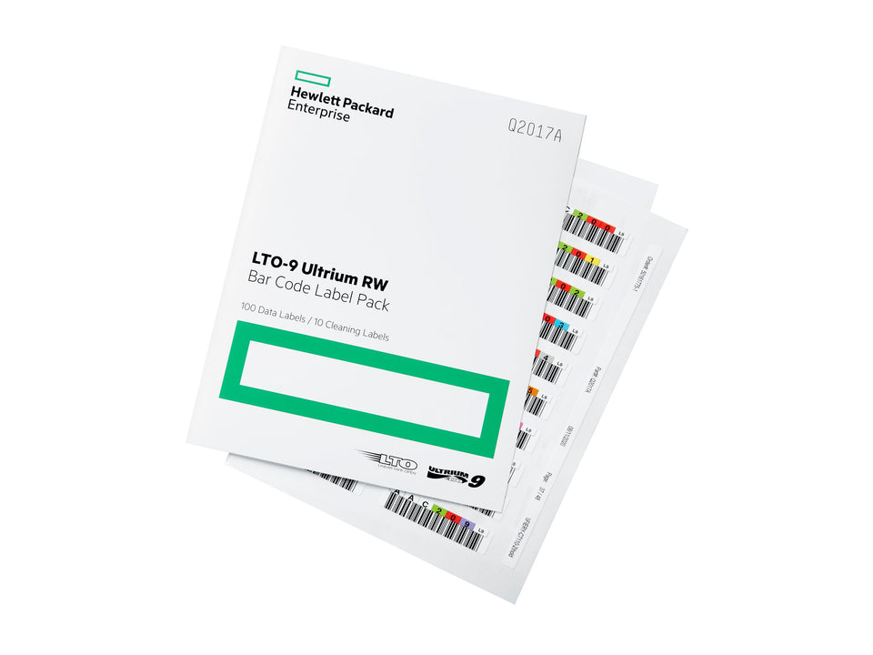 HPE Barcode-Etiketten (LTO-9) - für HPE T950/TFinity