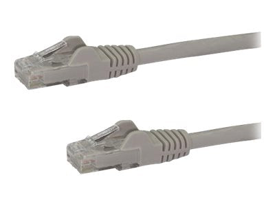 StarTech.com 1m CAT6 Ethernet Cable, 10 Gigabit Snagless RJ45 650MHz 100W PoE Patch Cord, CAT 6 10GbE UTP Network Cable w/Strain Relief, Grey, Wiring is UL Certified/TIA - Category 6 - 24AWG (N6PATC1MGR)