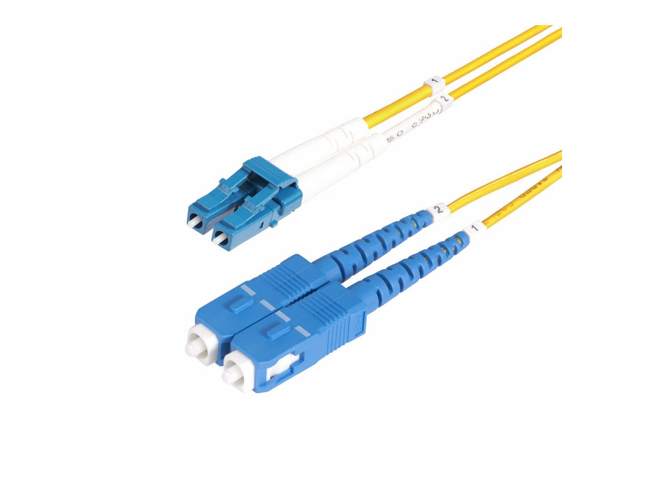 StarTech.com 1m OS2 LWL Patchkabel LC zu SC (UPC)