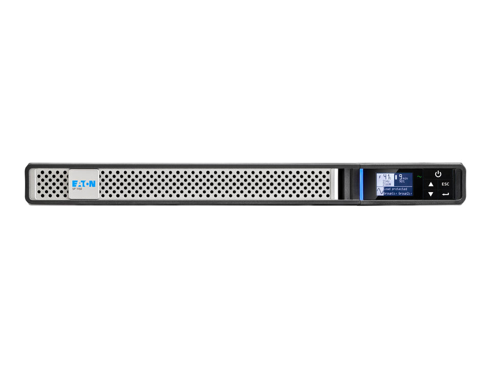 Eaton 5P 1150iR - Gen 2 - USV (Rack - einbaufähig) - Wechselstrom 200/208/220/230/240 V - 920 Watt - 1150 VA - 1-phasig - 9 Ah - RS-232, USB - Ausgangsanschlüsse: 6 - 1U - 48.3 cm (19")