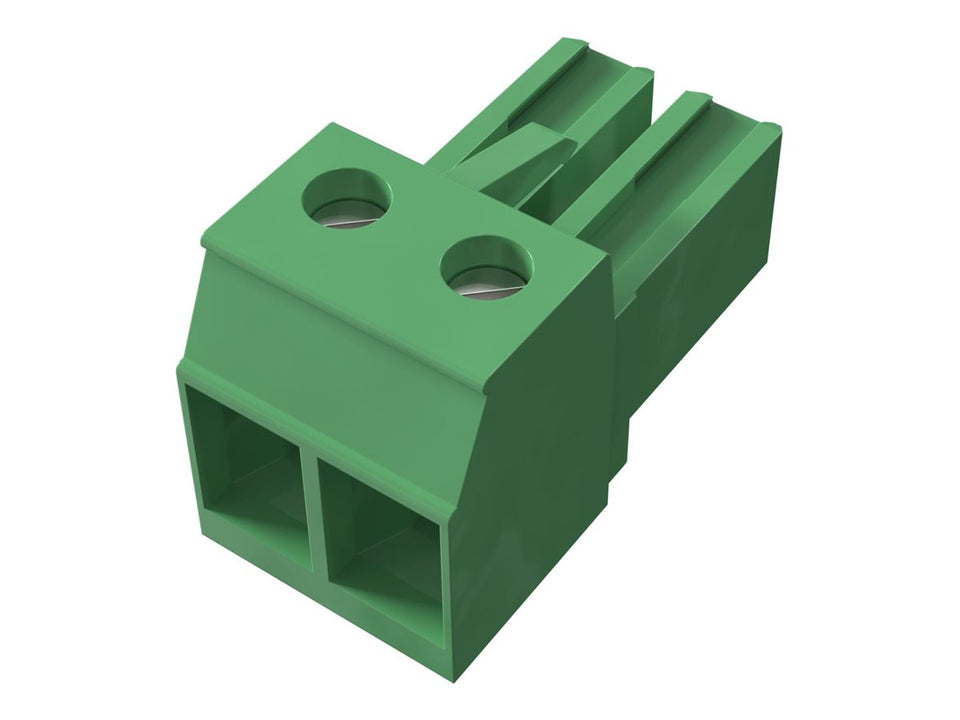 Axis TU6012 - Klemmblock-Steckverbinder - 2-polige Klemmleiste männlich - 7,62 mm Pitch (Packung mit 5)