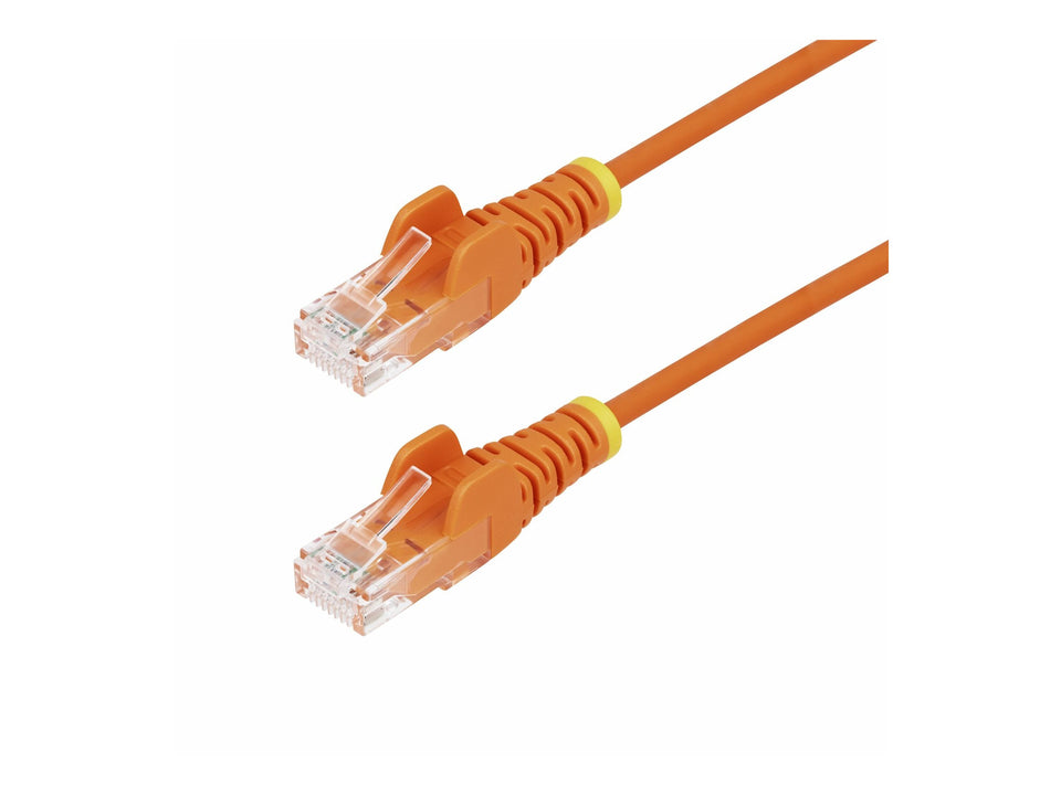 StarTech.com 10m Orange Slim CAT6 Ethernet Cable, Snagless, 28AWG, LSZH - Patch-Kabel - RJ-45 (M)