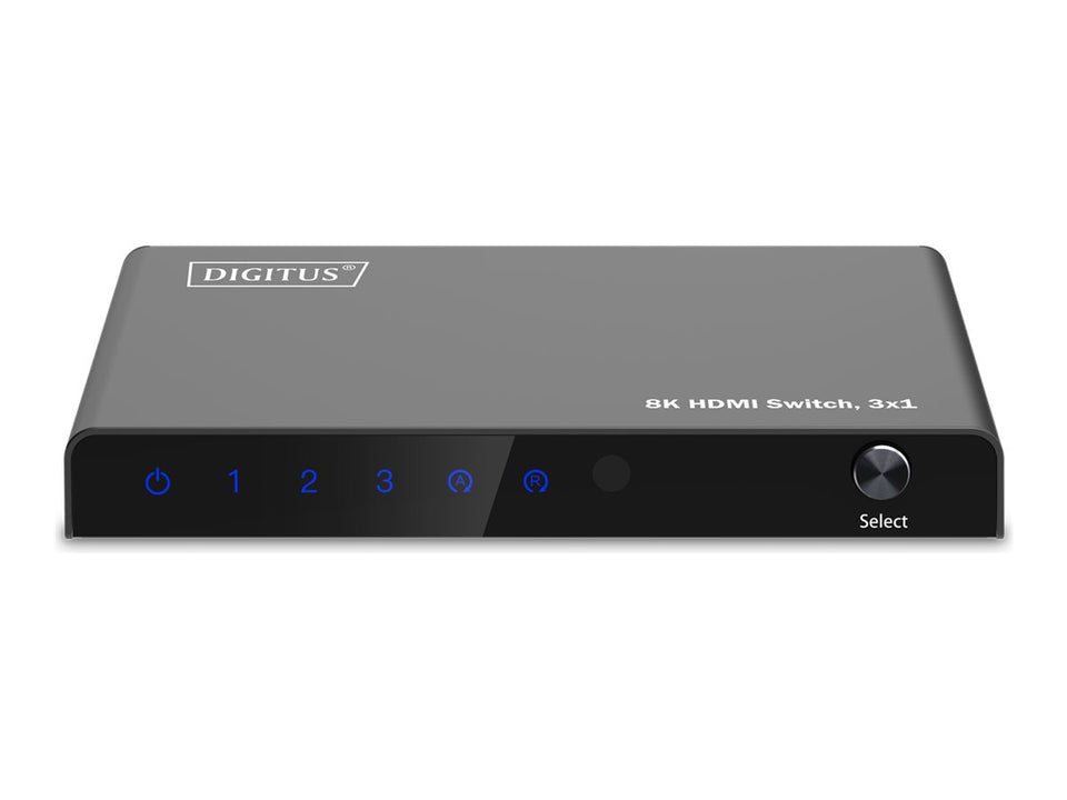 DIGITUS 8K HDMI Switch, 3x1