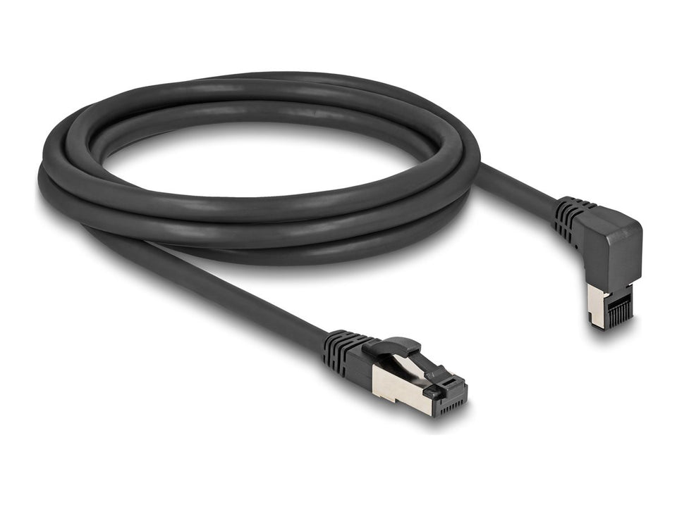 Delock Patch-Kabel - RJ-45 (M) nach oben angewinkelt zu RJ-45 (M)