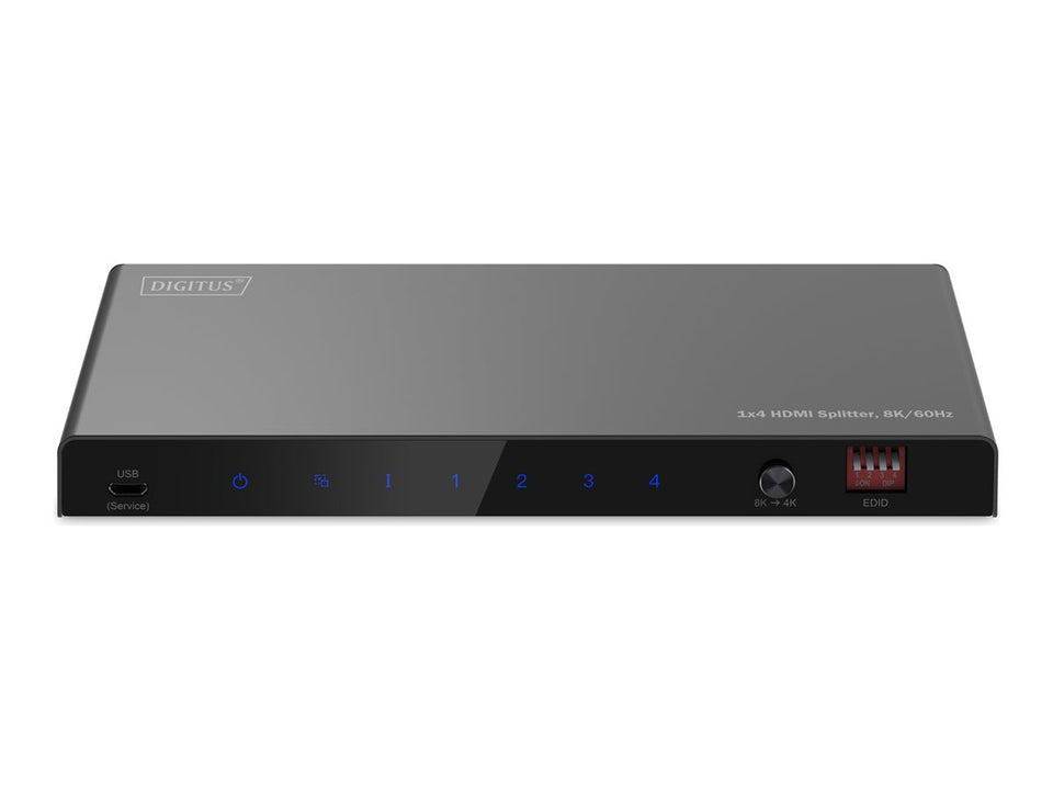 DIGITUS 8K HDMI Splitter, 1x4