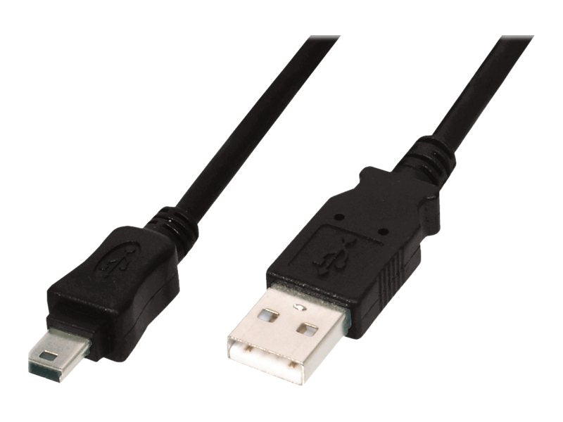 DIGITUS USB-A  Mini-B Anschlusskabel, 1m