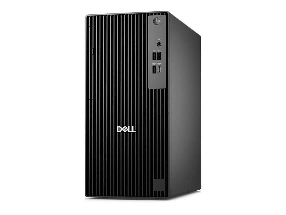 Dell Pro Tower QCT1250 - Tower - Core Ultra 7 265 / 2.4 GHz - RAM 16 GB - SSD 512 GB - NVMe, TLC - DVD SuperMulti - Intel Graphics - 1GbE - Win 11 Pro - Monitor: keiner - Schwarz - BTS - mit 1 Jahr Basis Vor-Ort (AT, DE - 2 Jahre)