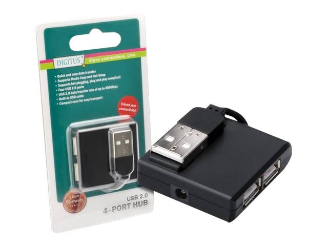 DIGITUS USB 2.0 Hub, 4-Port