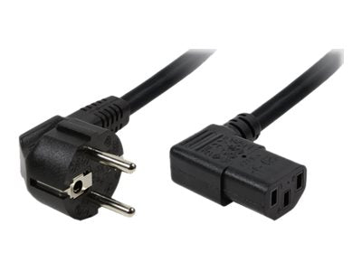 LogiLink 2direct - Stromkabel - power IEC 60320 C13 gewinkelt zu power CEE 7/7 (M)