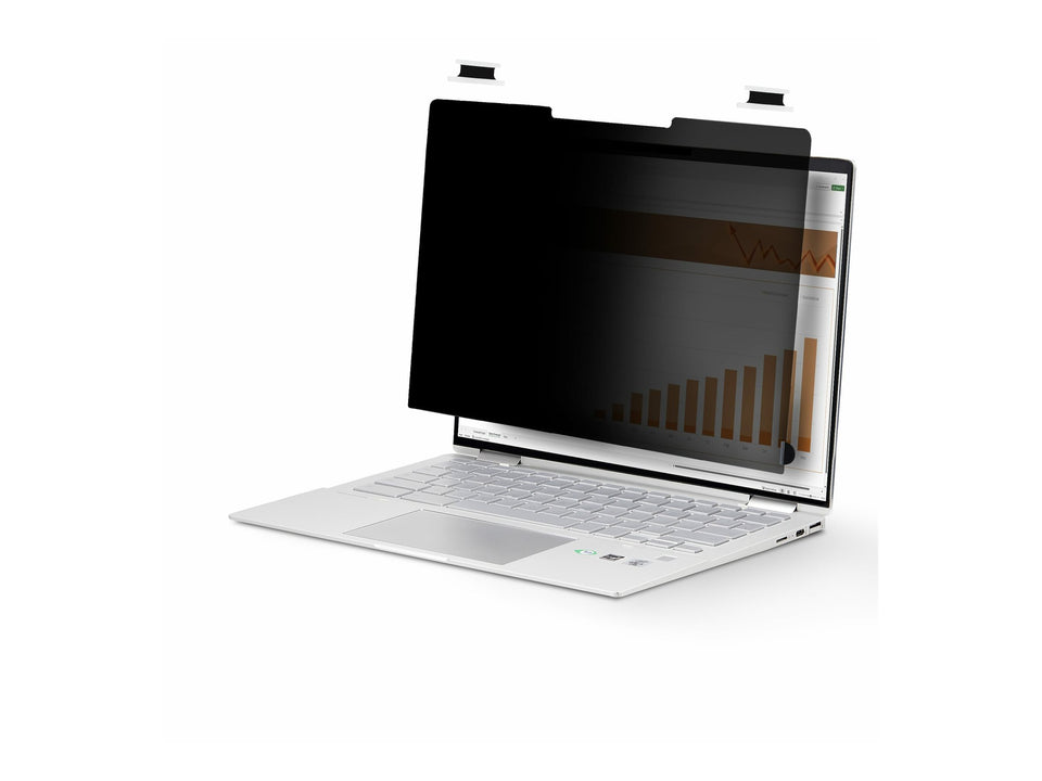 StarTech.com 14" 16:10 Laptop-Touch Blickschutzfilter, Flip-Over - Blickschutzfilter für Notebook - Klebestreifen, Schiebelaschen, Flexi-Scharniere - 40.6 cm (16")