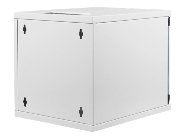 DIGITUS DN-10-06U-4 - Gehäuse - geeignet für Wandmontage - Grau, RAL 7035 - 6U - 25.4 cm (10")