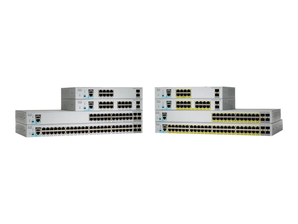 Cisco Catalyst 2960L-24PQ-LL - Switch - managed - 24 x 10/100/1000 (PoE+)