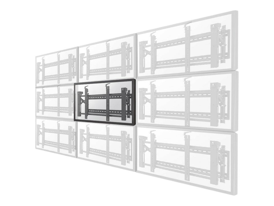 Neomounts LED-VW2000BLACK - Halterung - für Flachbildschirm - verriegelbar - Schwarz - Bildschirmgröße: 81.3-191 cm (32"-75")