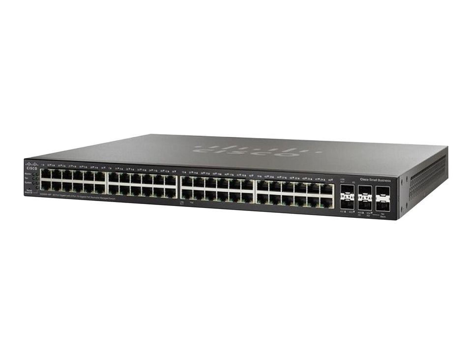 Cisco Small Business SG350X-48PV - Switch - managed - 40 x 10/100/1000 (PoE+)