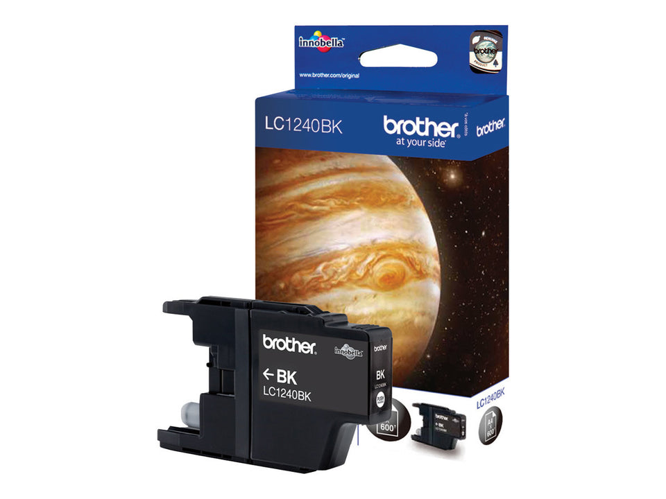 Brother LC1240BK - Schwarz - original - Blister