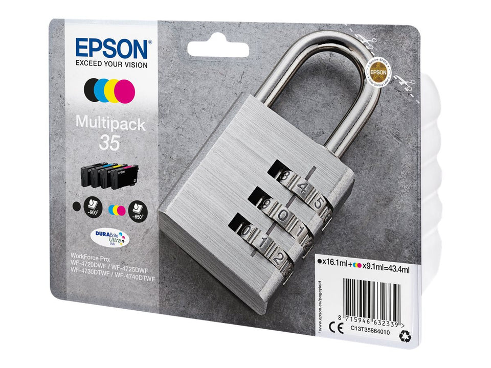Epson 35 Multipack - 4er-Pack - Schwarz, Gelb