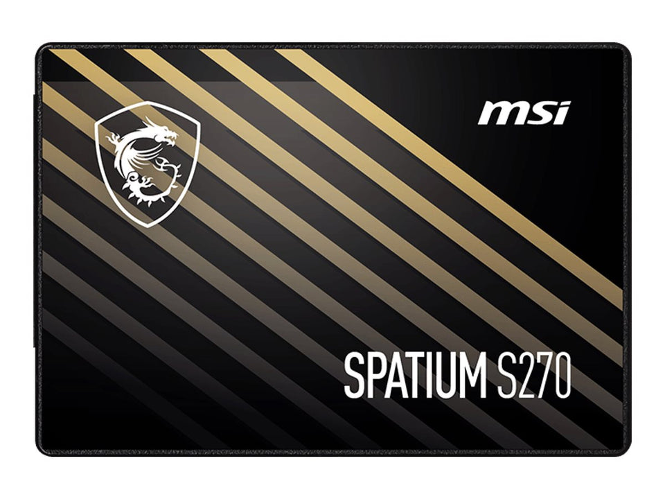 MSI SPATIUM S270 - SSD - 480 GB - intern - 2.5" (6.4 cm)