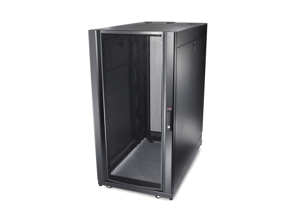 APC NetShelter SX - Shock Packaging - Schrank - Schwarz - 24U - 48.3 cm (19")