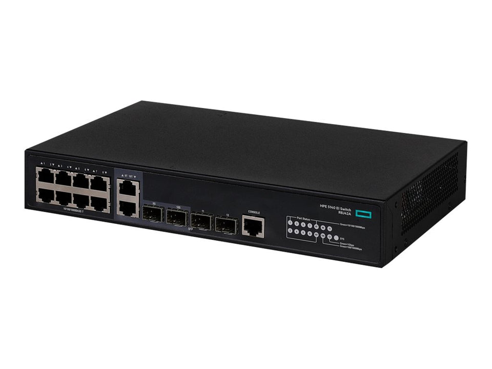 HPE FlexNetwork 5140 8G 2SFP 2XGT Combo EI