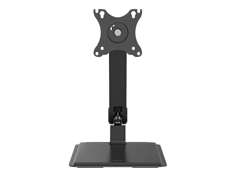 LogiLink Befestigungskit (Monitorarm) - robust - für LCD-Display/Touchscreen - Gasfeder, Länge: 274 mm - Aluminium, Stahl, Kunststoff - Schwarz - Bildschirmgröße: 43.2-81.3 cm (17"-32")