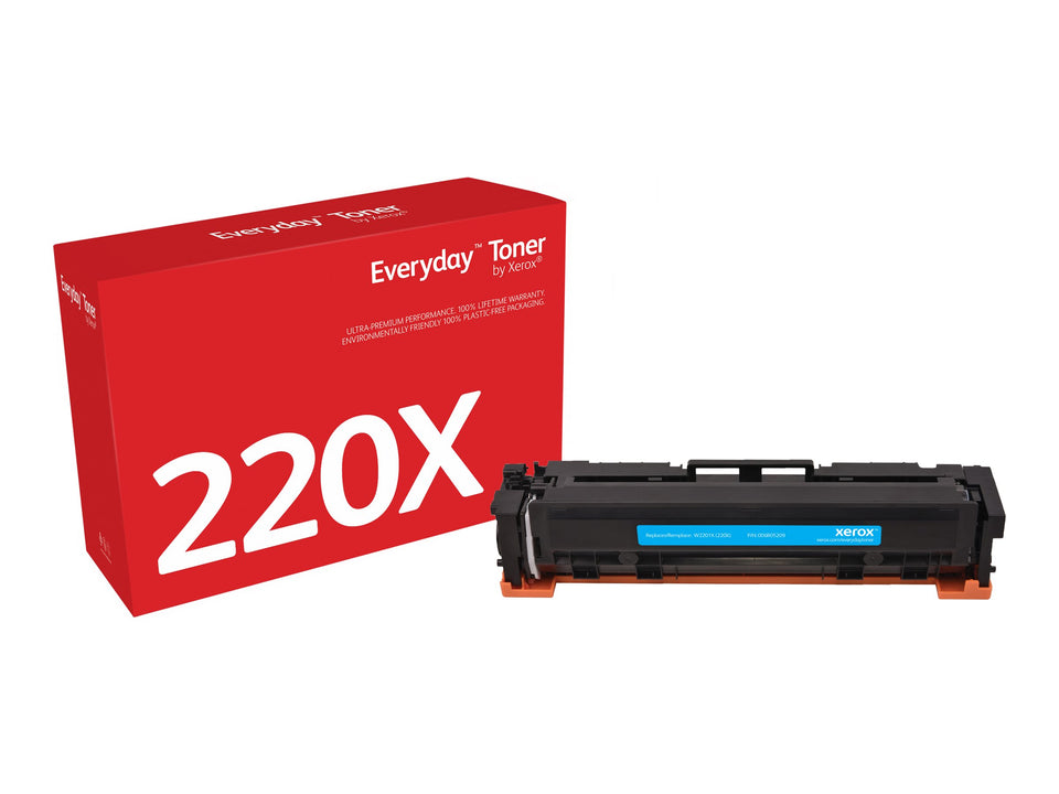 Xerox Everyday - Mit hoher Kapazität - Cyan - kompatibel - Box - Tonerpatrone (Alternative zu: HP 220X, HP W2201X)