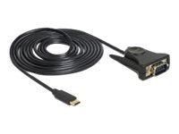 Delock Serieller Adapter - USB-C (M) zu DB-9 (M)