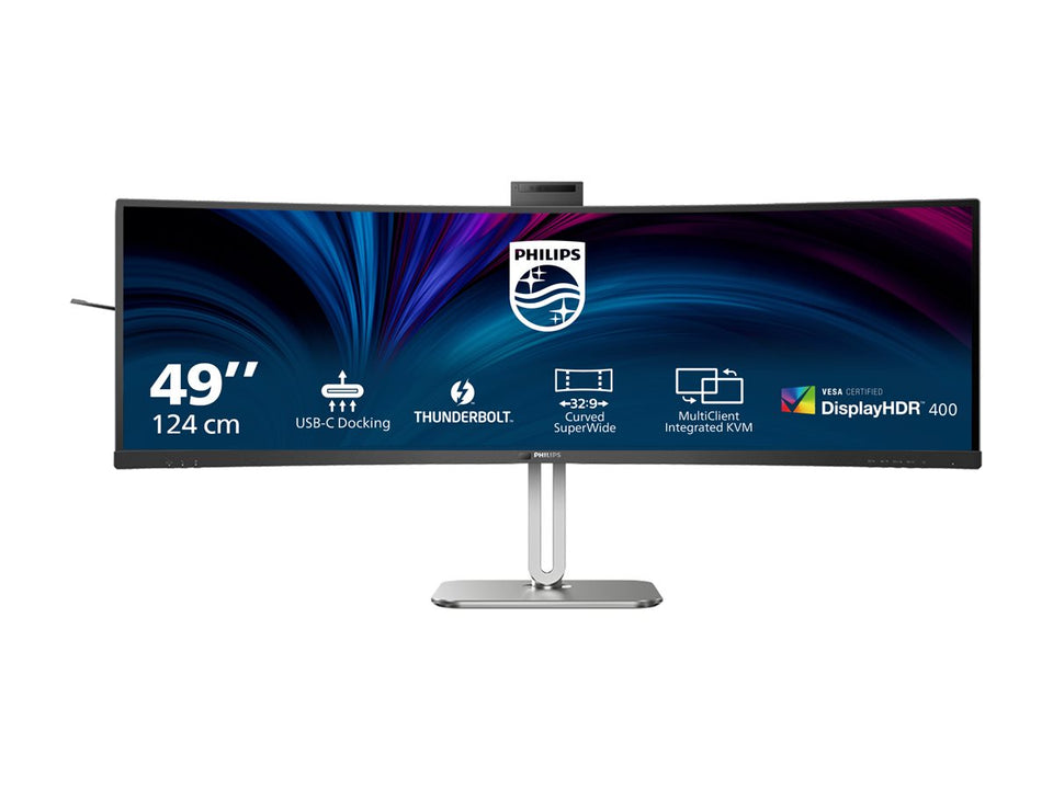 Philips 49B2U6903CH - 6000 Series - LED-Monitor - gebogen - 124.5 cm (49")