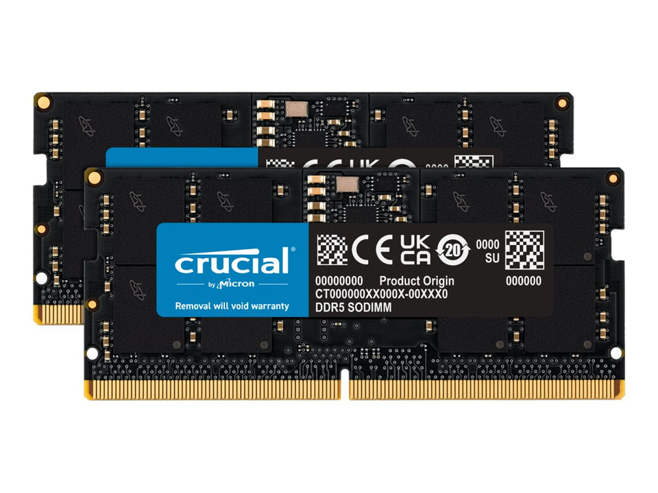 Crucial DDR5 - Kit - 48 GB: 2 x 24 GB - SO-DIMM
