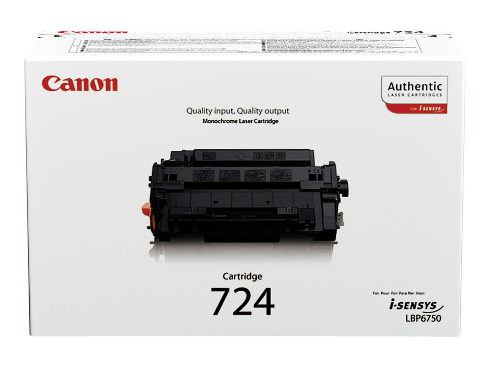Canon CRG-724 - Schwarz - original - Tonerpatrone