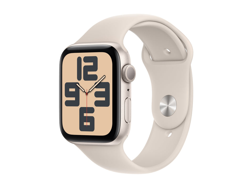 Apple Watch SE (GPS) - 44 mm - Sternenlicht-Aluminium